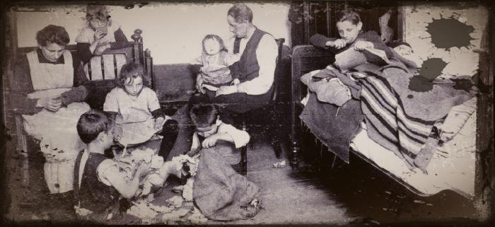 famille allemande pendant la crise de 1929